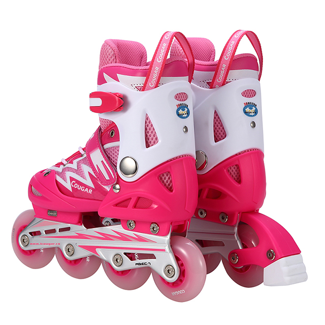 MZS835L-QS Flashing roller inline skates for kids